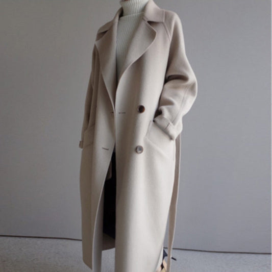 Premium wool spring coat