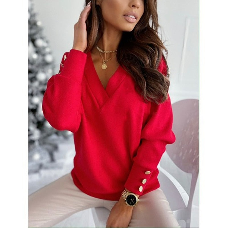 Elegant Women's WolffMode Pullover