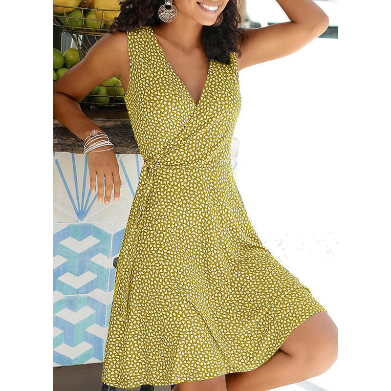 Sommerliches Freizeitkleid mit Polka Dots für 2023