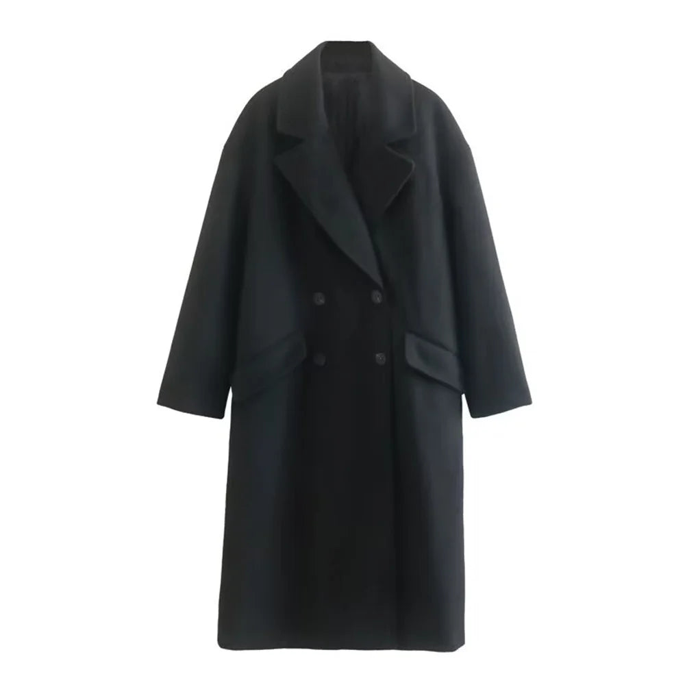 Stylish Long Coat by WOLFFMODE – Ideal for Fashionable Looks