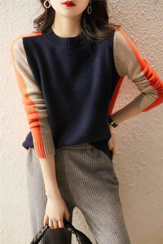 Color-Block Sweater