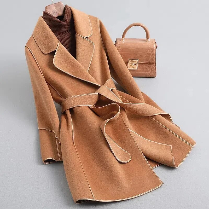 Damen Trenchcoat von WOLFFMODE in Rosè