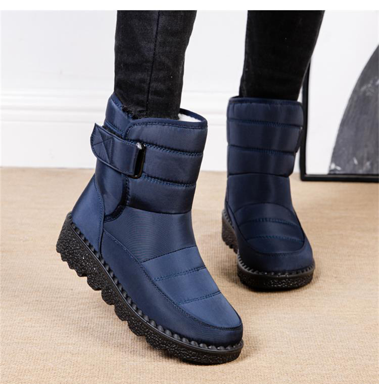 Gepolsterte, wasserdichte Baumwoll-Stiefeletten von WOLFFMODE