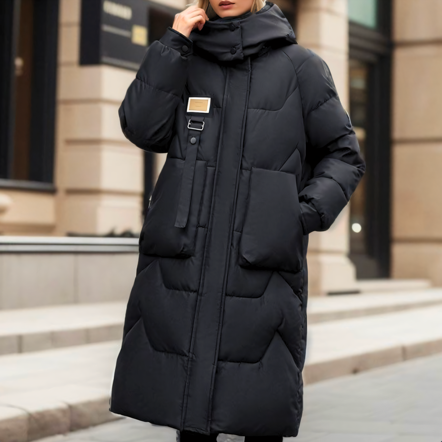 WolffMode Long Winter Puffer Jacket