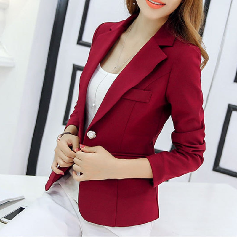 WOLF Casual Short Blazer Jacket