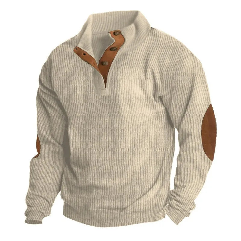 Herren-Patchwork-Sweatshirt von WOLFFMODE