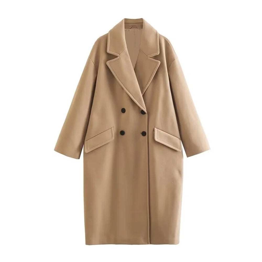 Stylish Long Coat by WOLFFMODE – Ideal for Fashionable Looks