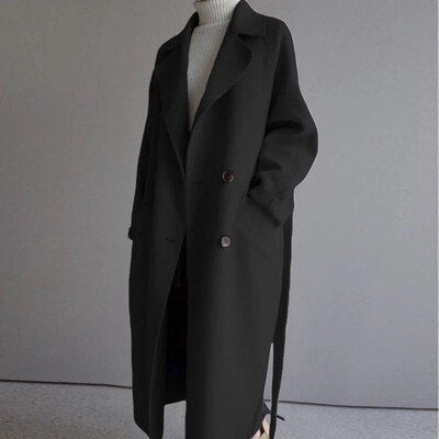 Premium wool spring coat