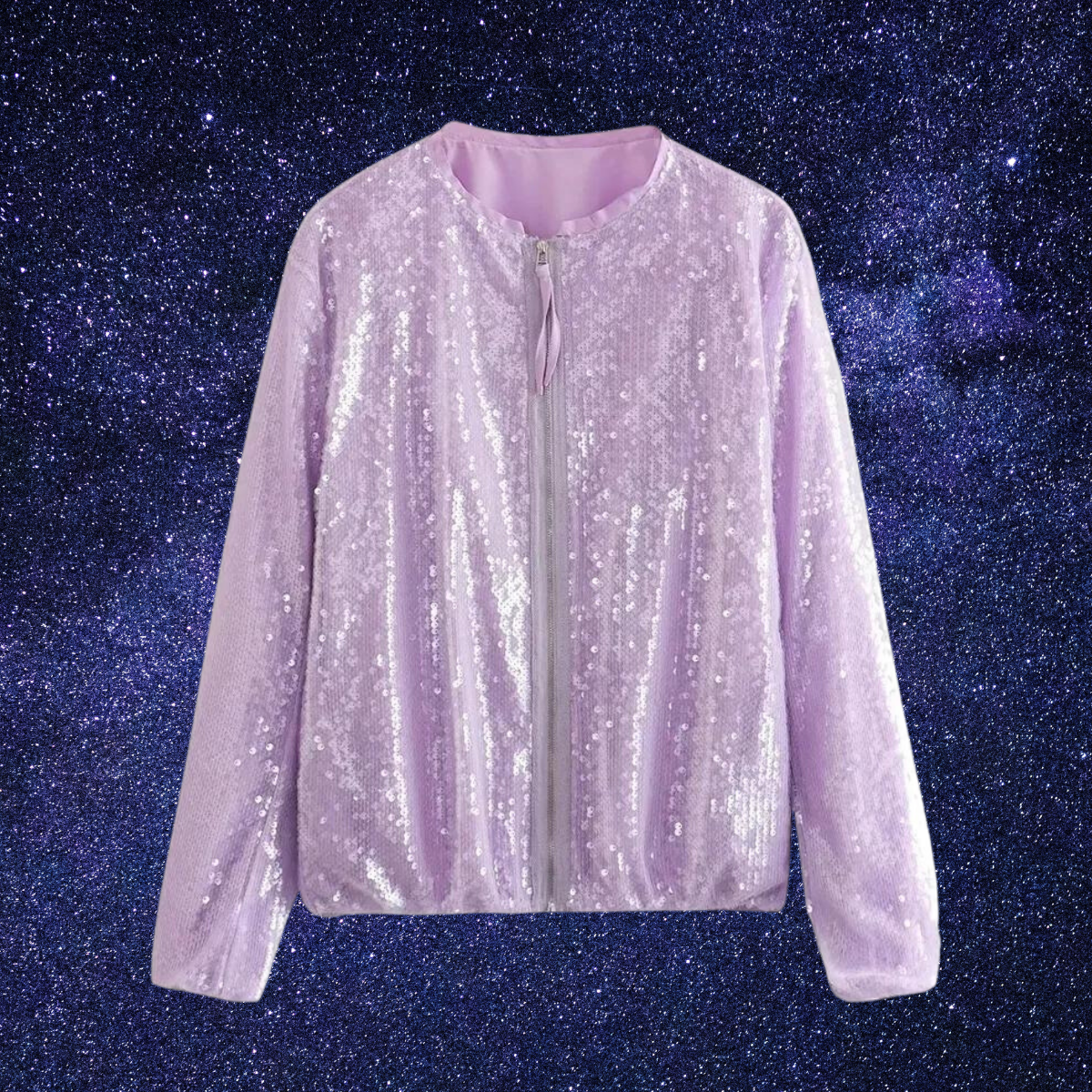 Main Street Mantel: Shiny Bomber Jacket