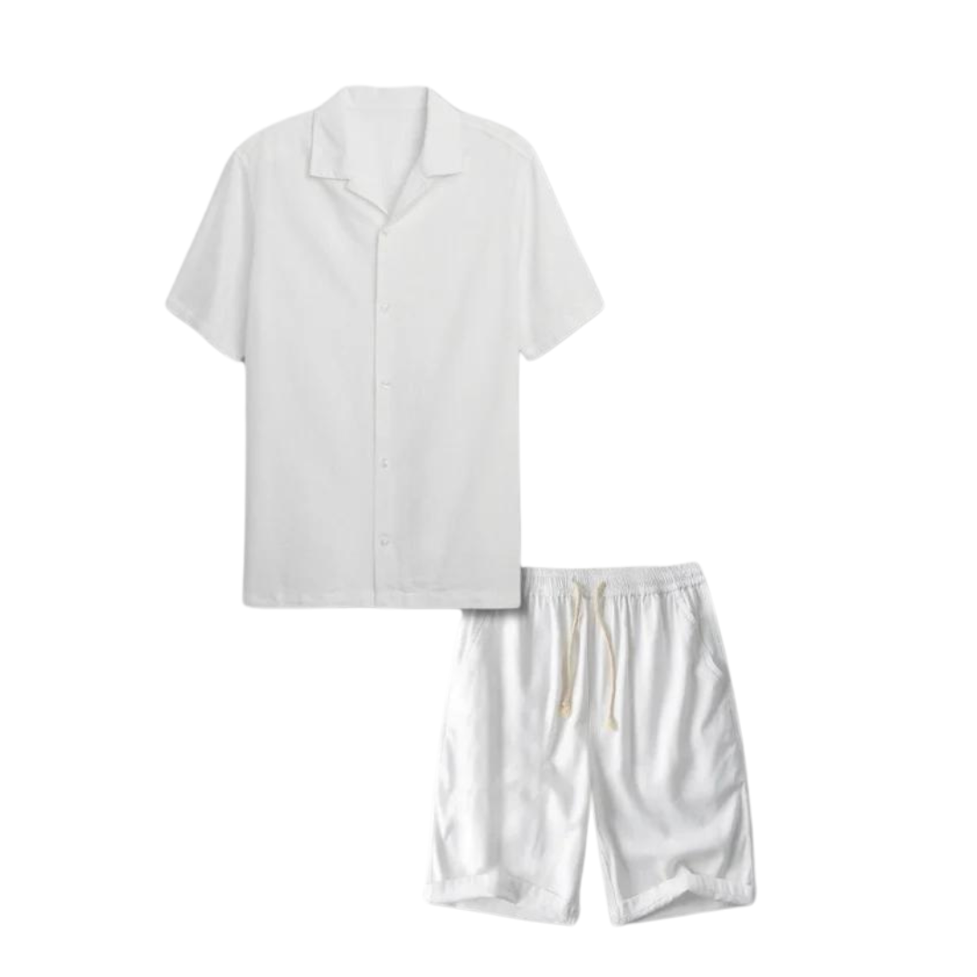 Elegant Florence Linen WolffMode Beach Set