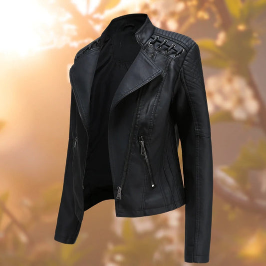 Womens Leather Jacket by WOLFFMODE