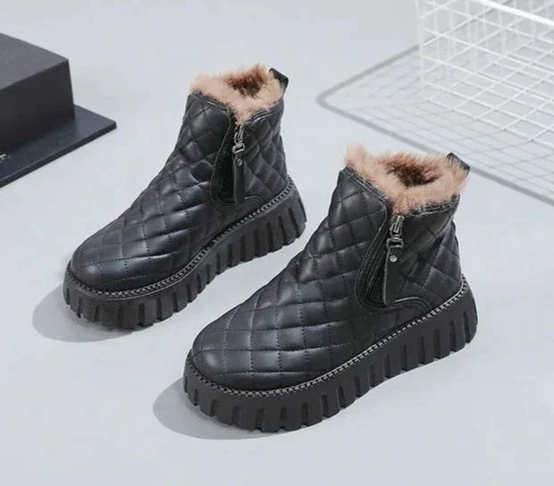 Damen Winterschuhe Orthopädische Schneestiefel