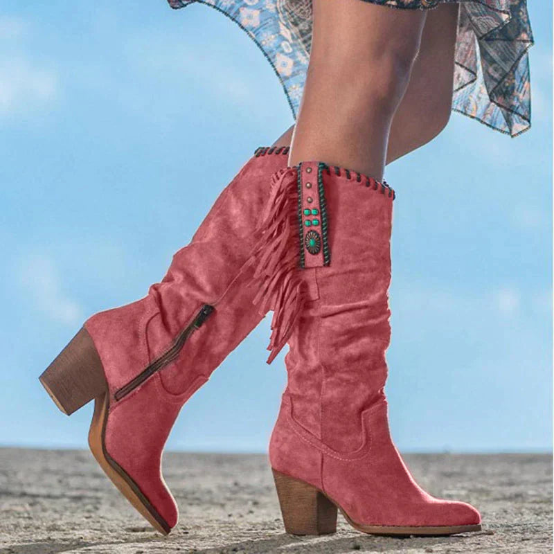 Women's Fashionable Cowboy Boots by WOLFFMODE