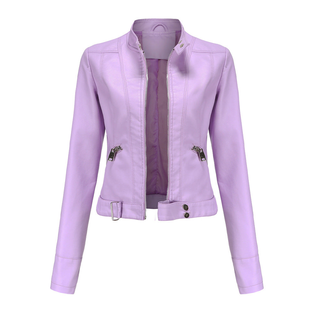 Elegante Lederjacke