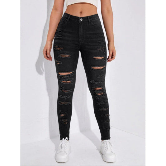 High-Waisted WolffMode Denim Jeans