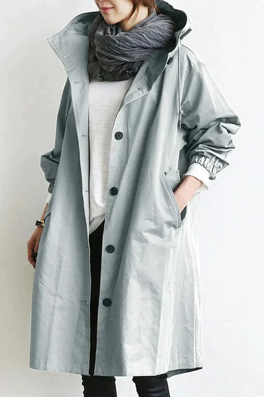 Wolffmode Hooded Trench Coat