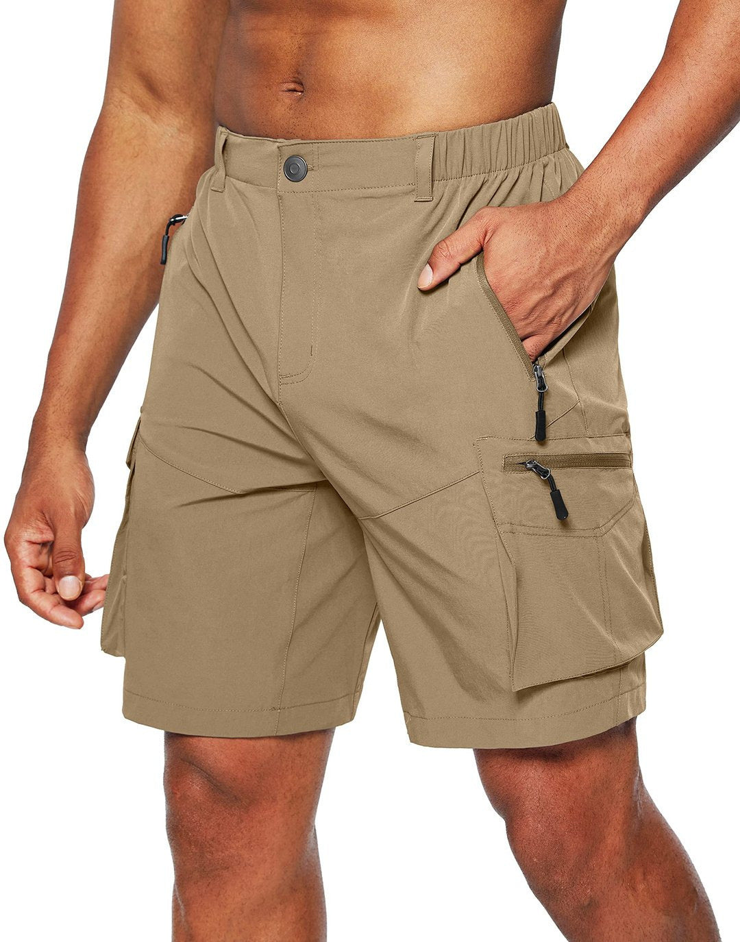 Mehrzweck-Cargoshorts mit vielen Taschen