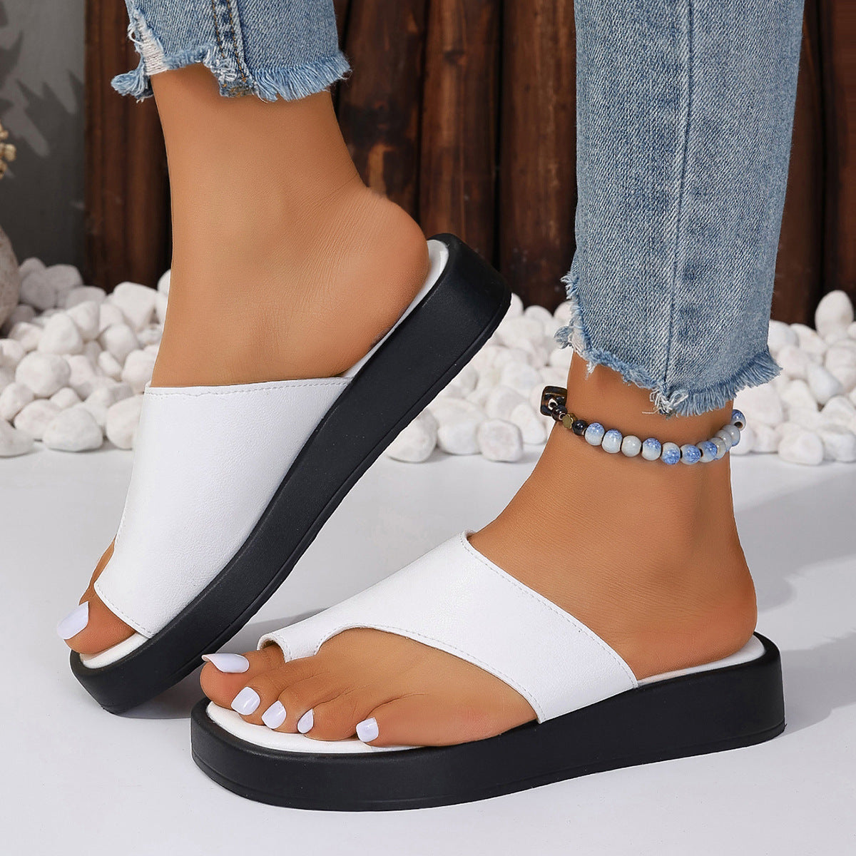 WolffMode Sommer-Sandalen mit robuster Sohle