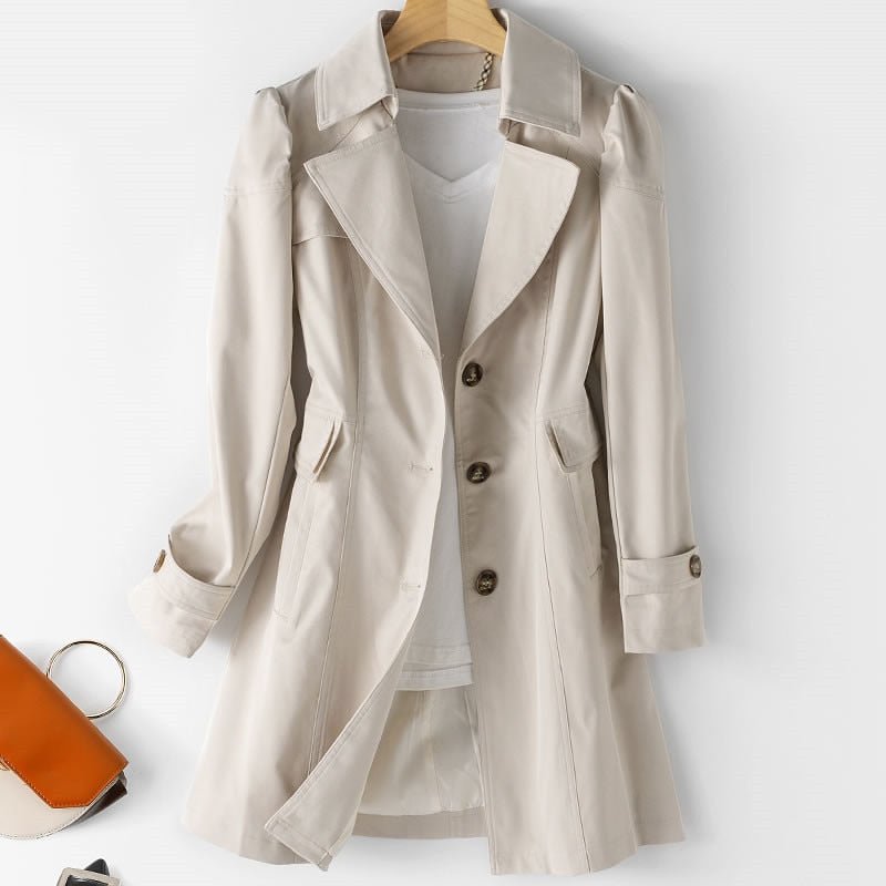 Elegant Stella™ Trench Coat