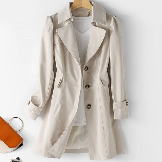Elegant Stella™ Trench Coat