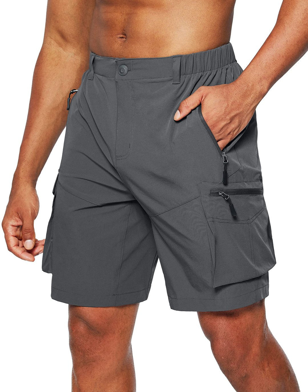 Mehrzweck-Cargoshorts mit vielen Taschen