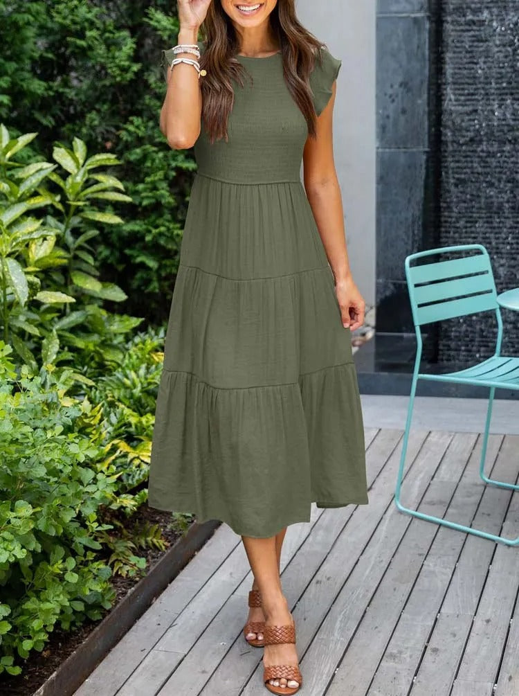 Sommerliches Maxikleid Amy: bequem und luftig
