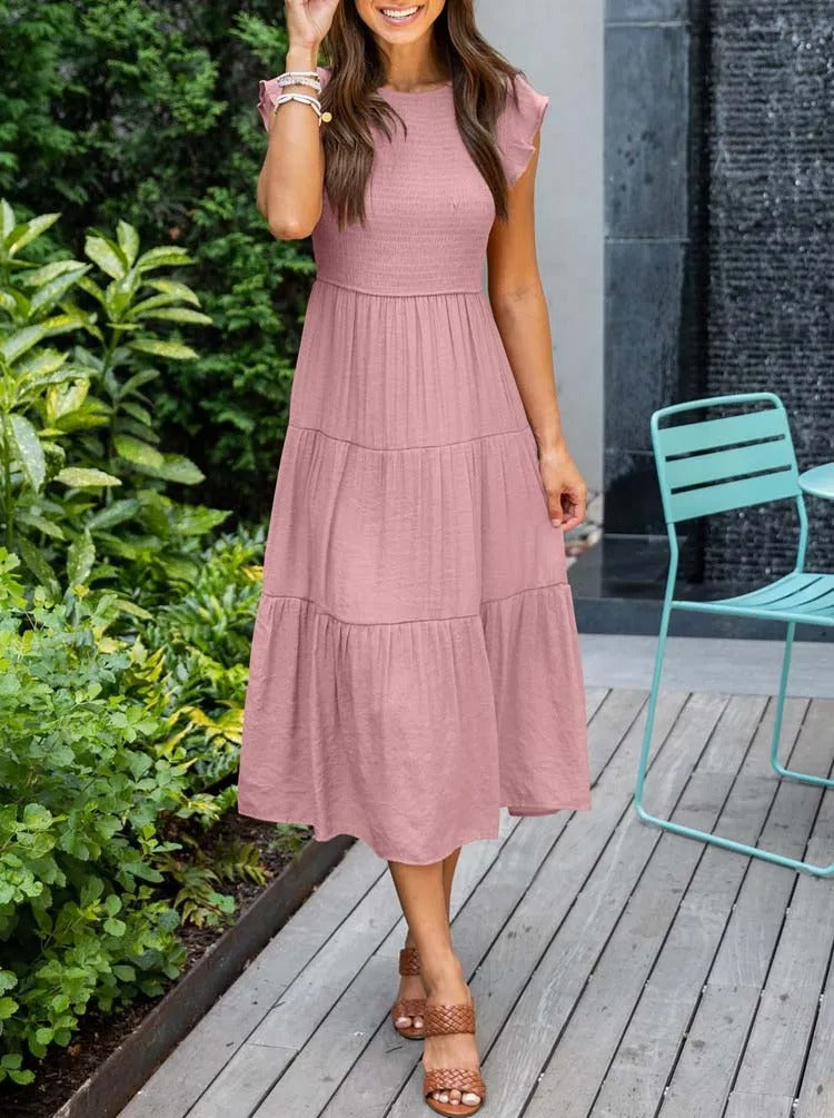 Sommerliches Maxikleid Amy: bequem und luftig