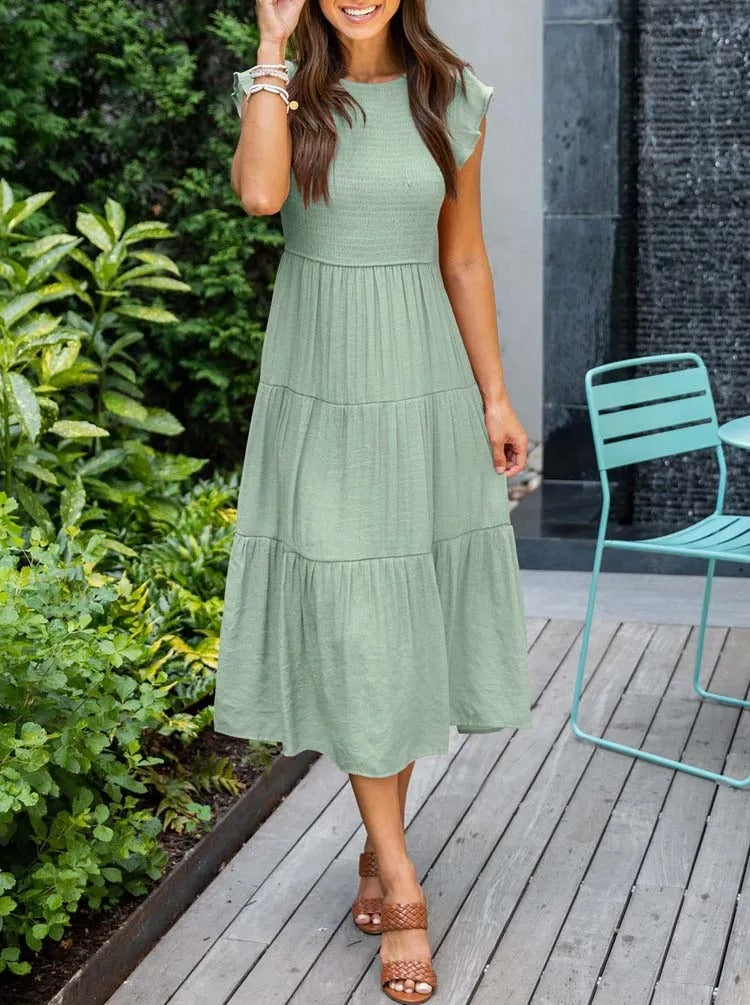 Sommerliches Maxikleid Amy: bequem und luftig
