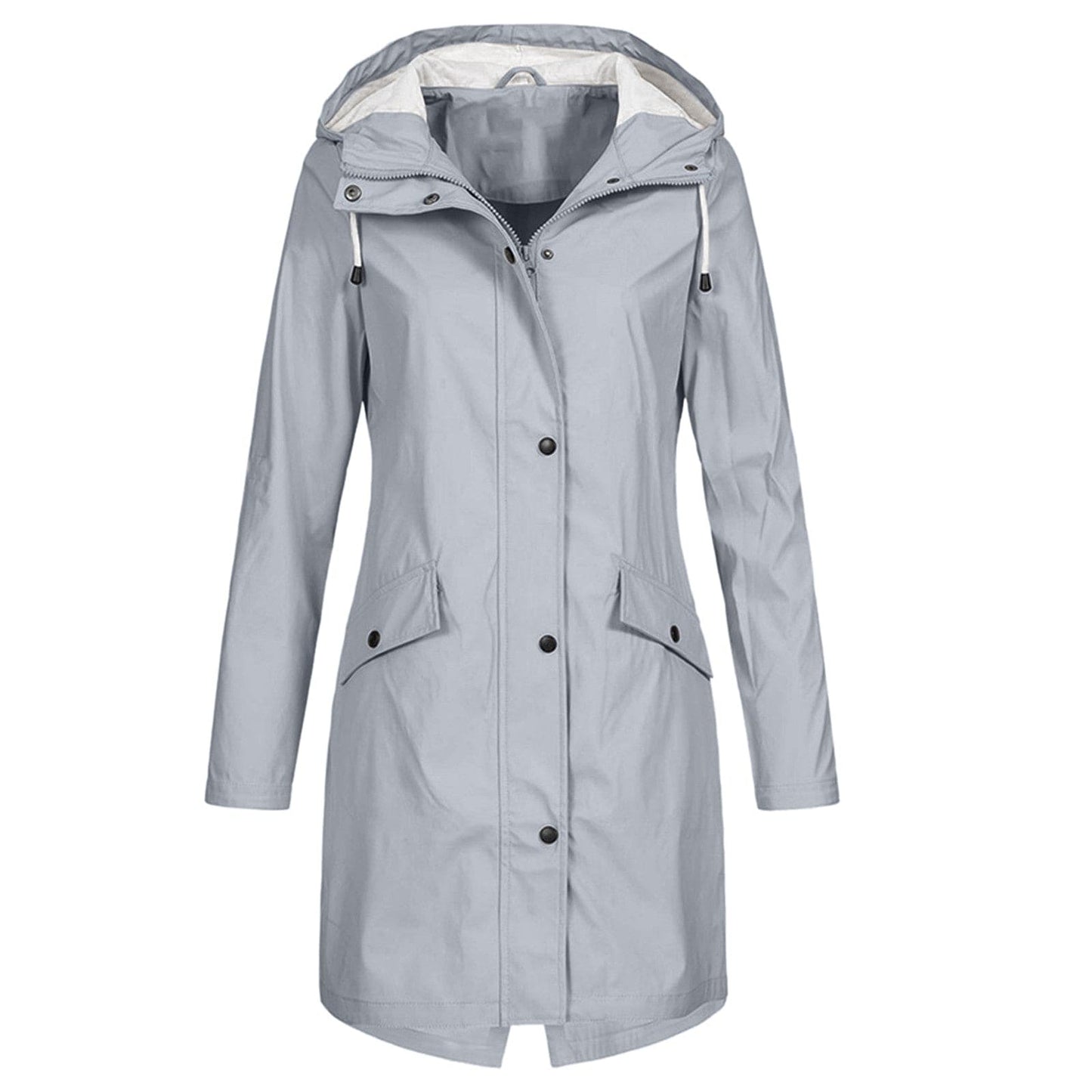 Long, Windproof Raincoat by WOLFFMODE