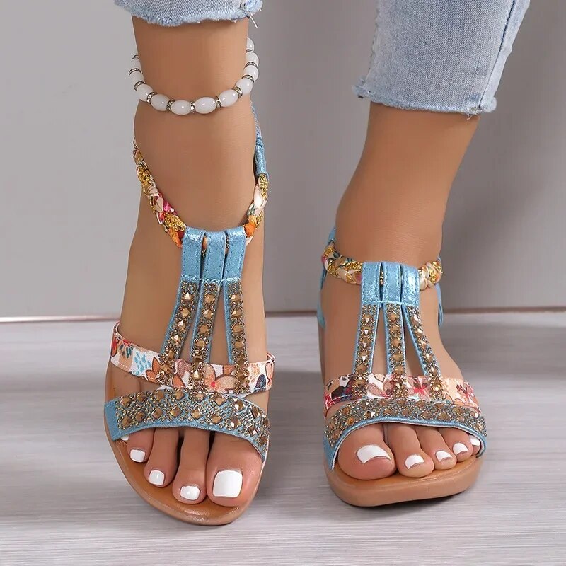 Bohemian Wedge Sandals by WolffMode