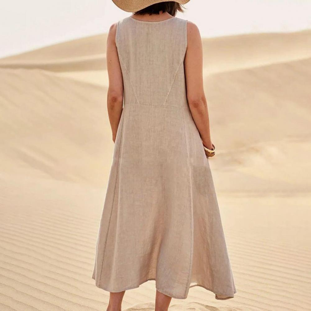 Langes Sommerkleid für Damen