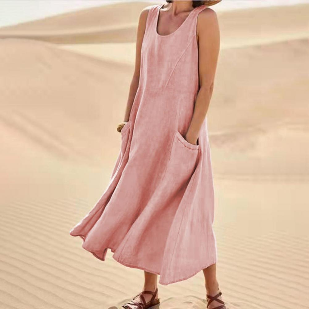 Langes Sommerkleid für Damen