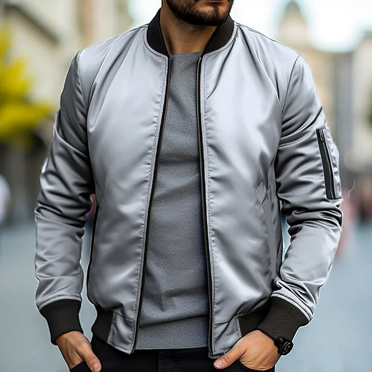 WOLFFMODE Men's Bomber Jacket