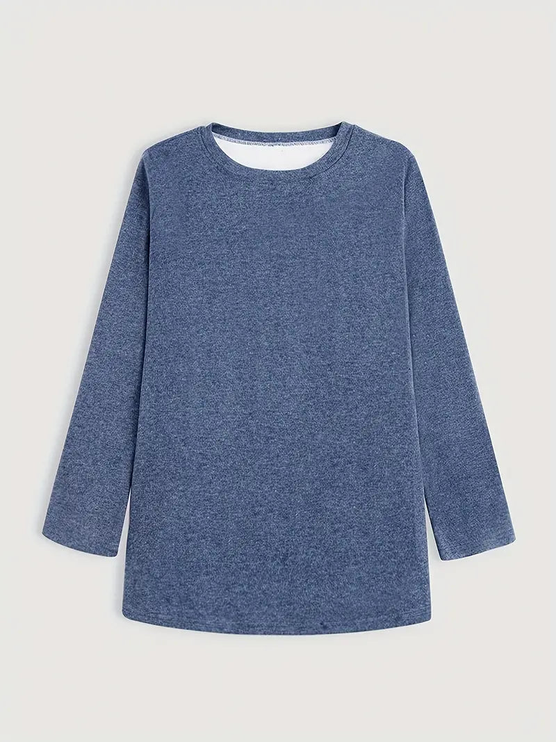 Fleece Neck Pullover