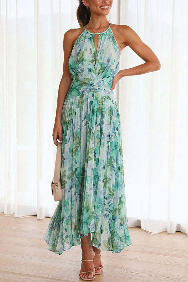 Blumenhaftes Kleid