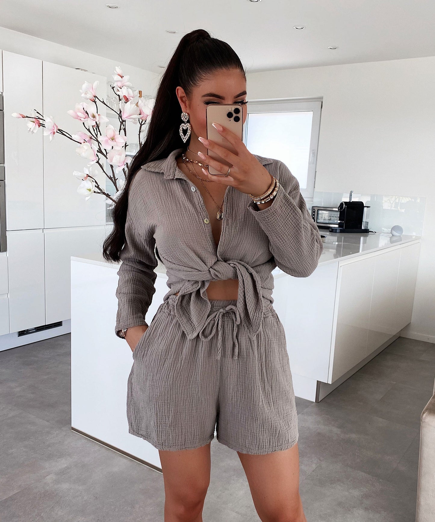 Lia Taupe Set