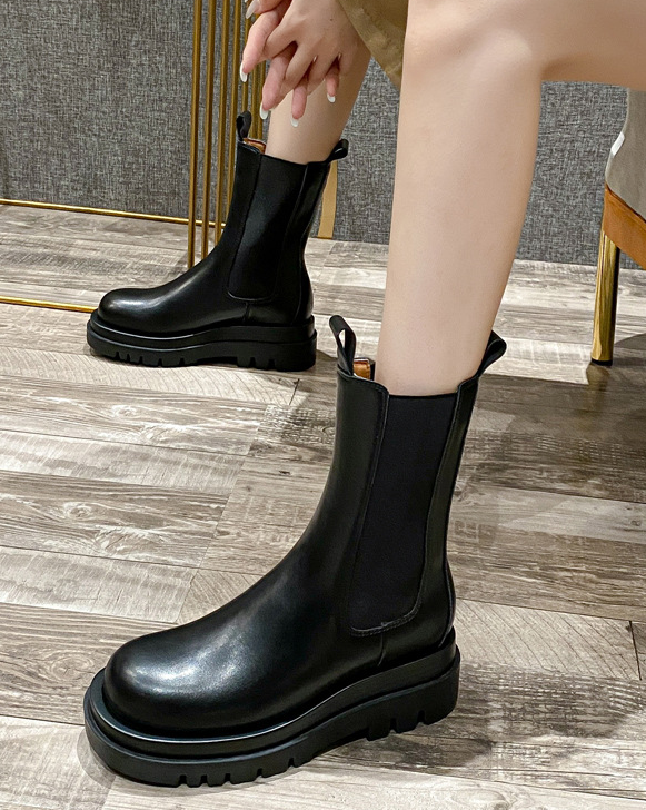 Black Long Boots