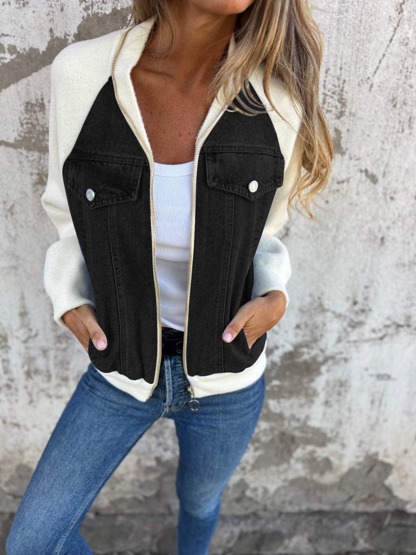 Stylish Modern Wolffmode Denim Jacket