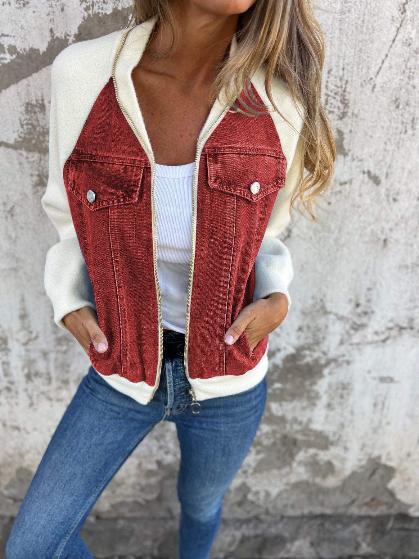 Stylish Modern Wolffmode Denim Jacket