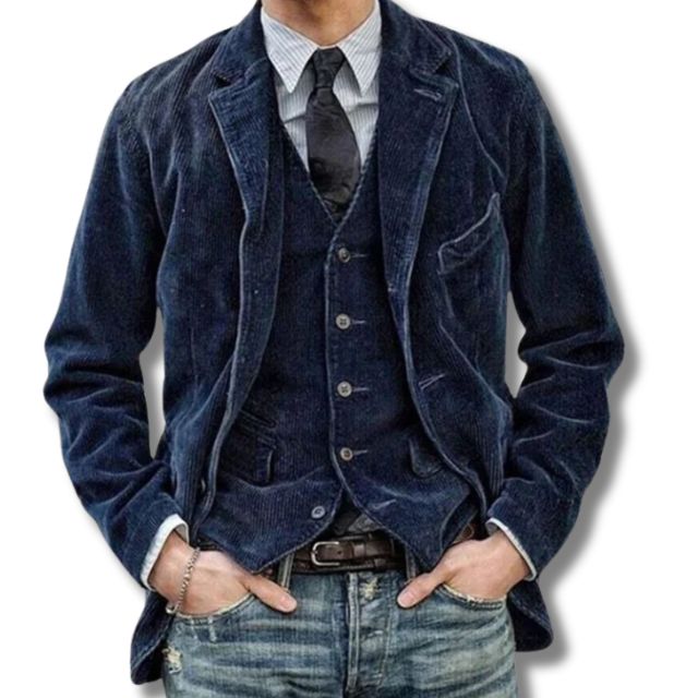 WOLFFMODE Blazer and Vest Set