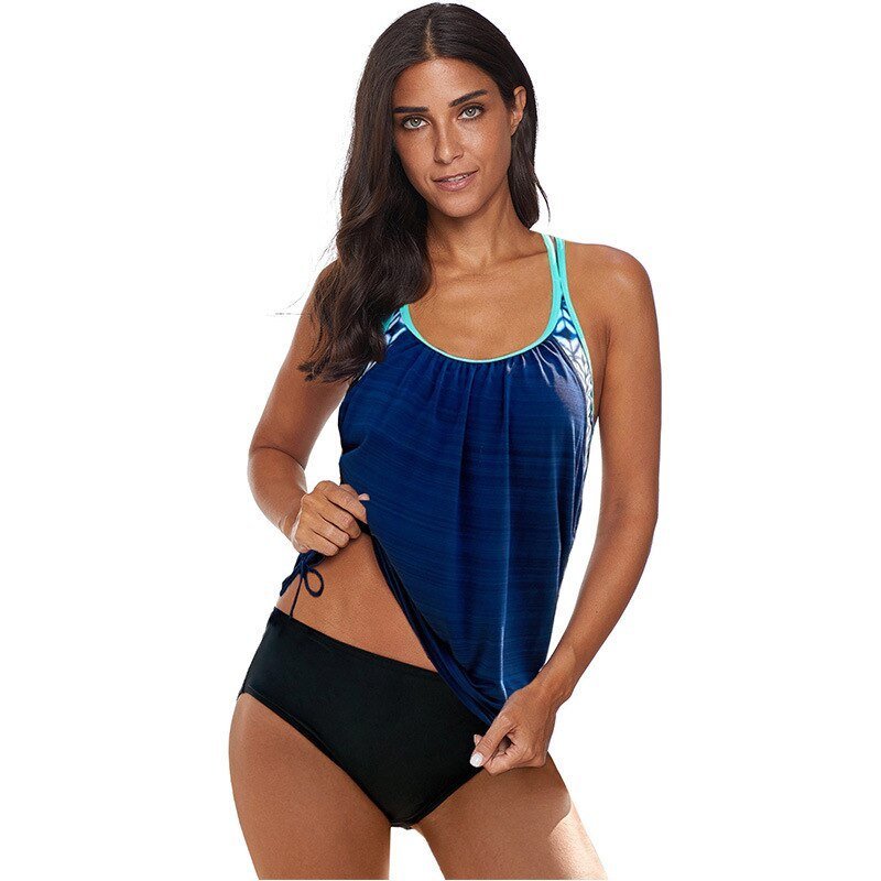 Wolffmode Tankini-Set mit Muster