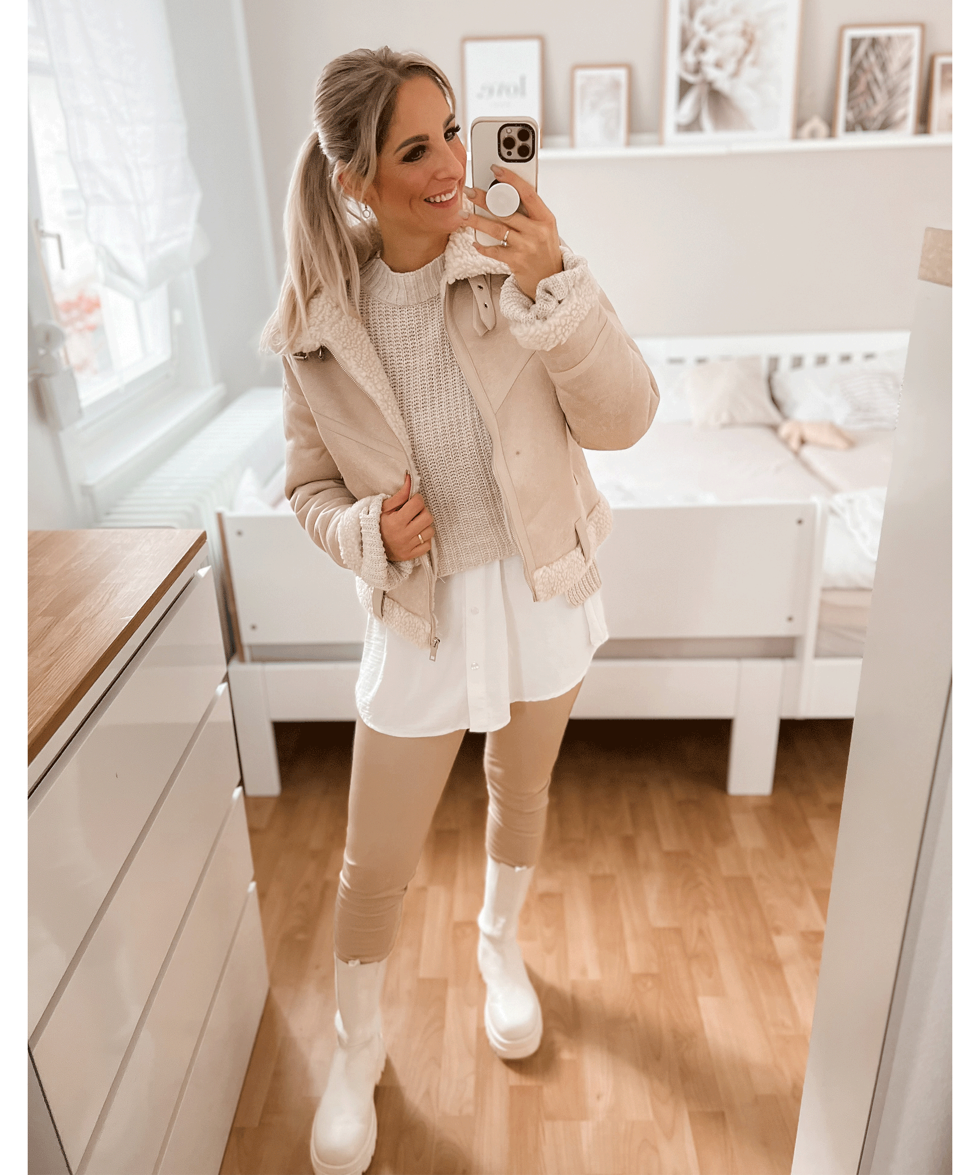 Beige Nori Jacket