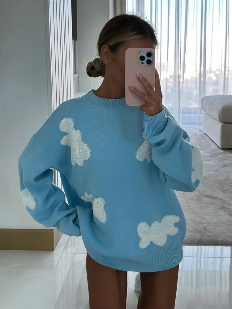 Soft Wolffmode Pullover: To the Moon