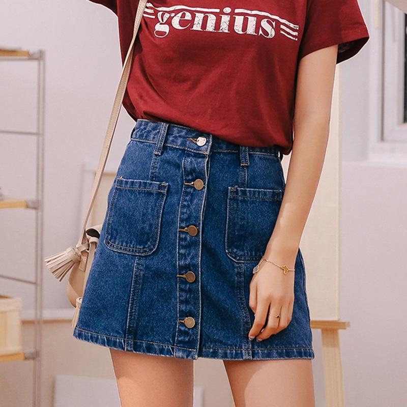 Mini Denim Skirt