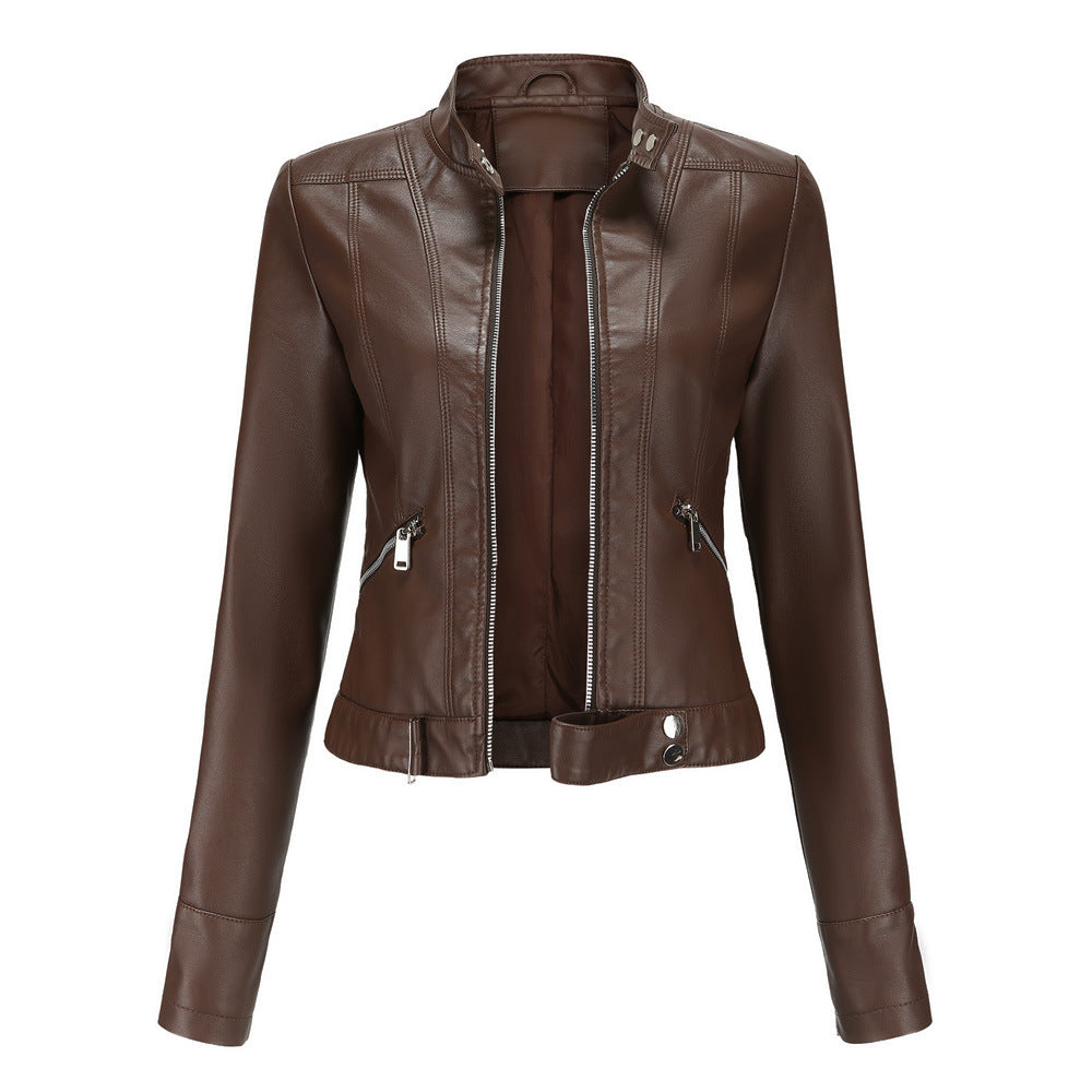 Elegante Lederjacke