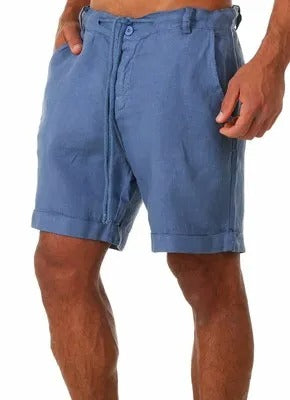 Leinen-Shorts in leichter Qualität