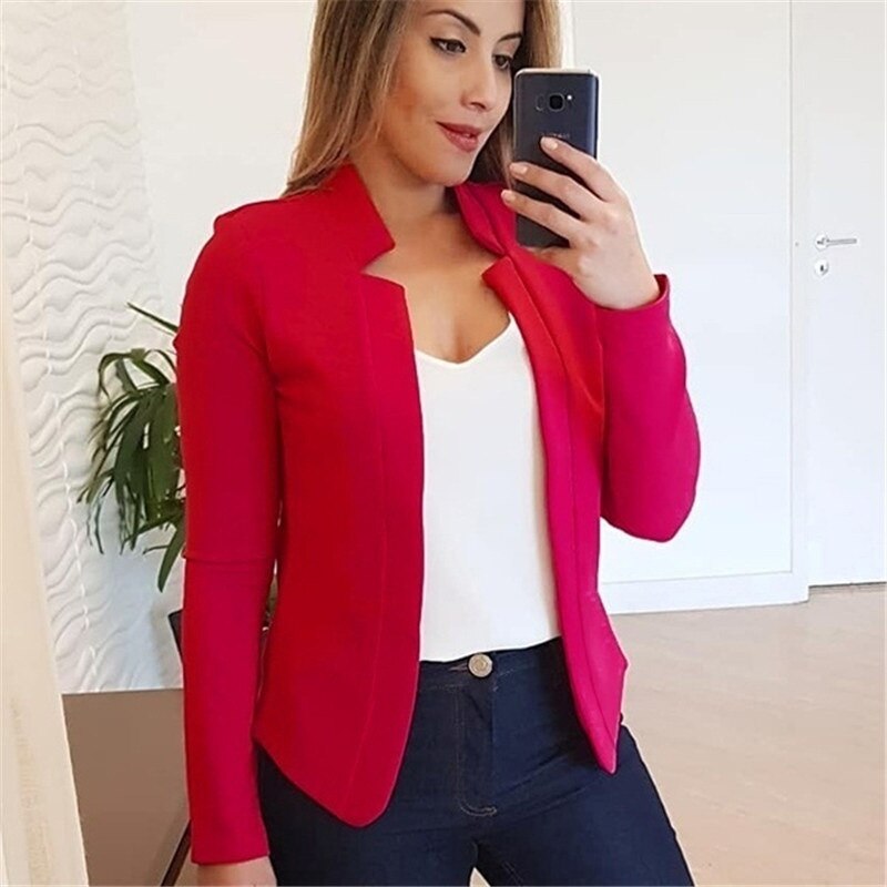 Leichter Damen-Casual-Blazer von WolffMode