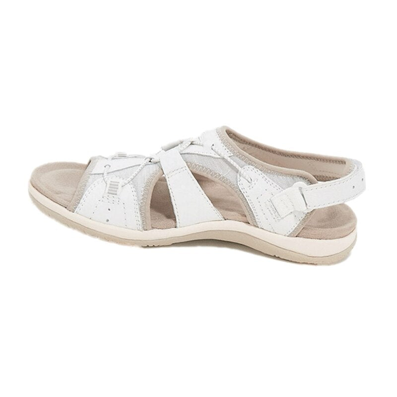 Elegantes, verstellbares Zenobia™ Sommer-Fußbett-Sandalen