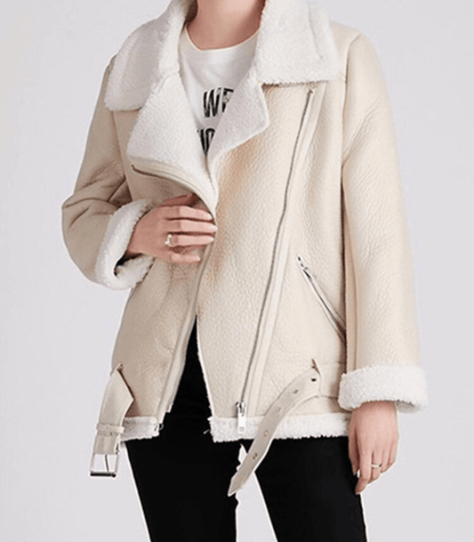 Elegantes Damen-Wintermäntel aus Leder von WOLFFMODE