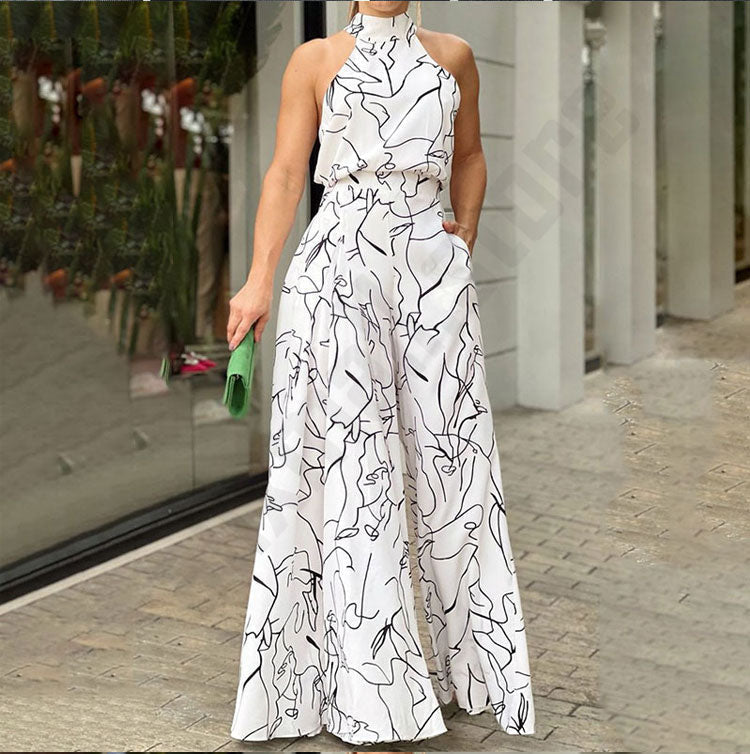 Overallhose mit Druck